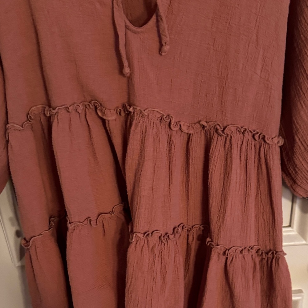 En Creme Women's Boho Top with Embroidery - Picture 7 of 12